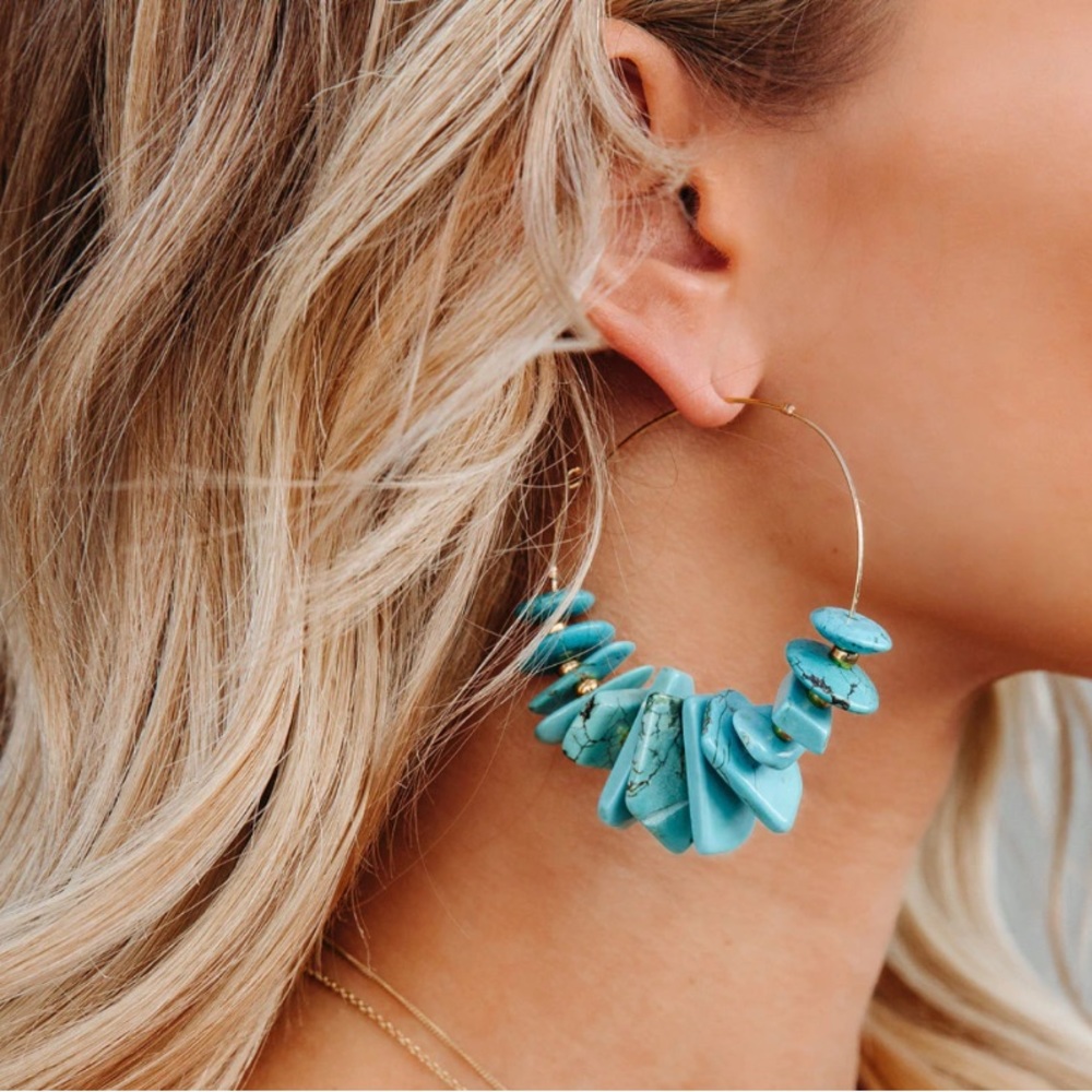 VICI Teal Earrings